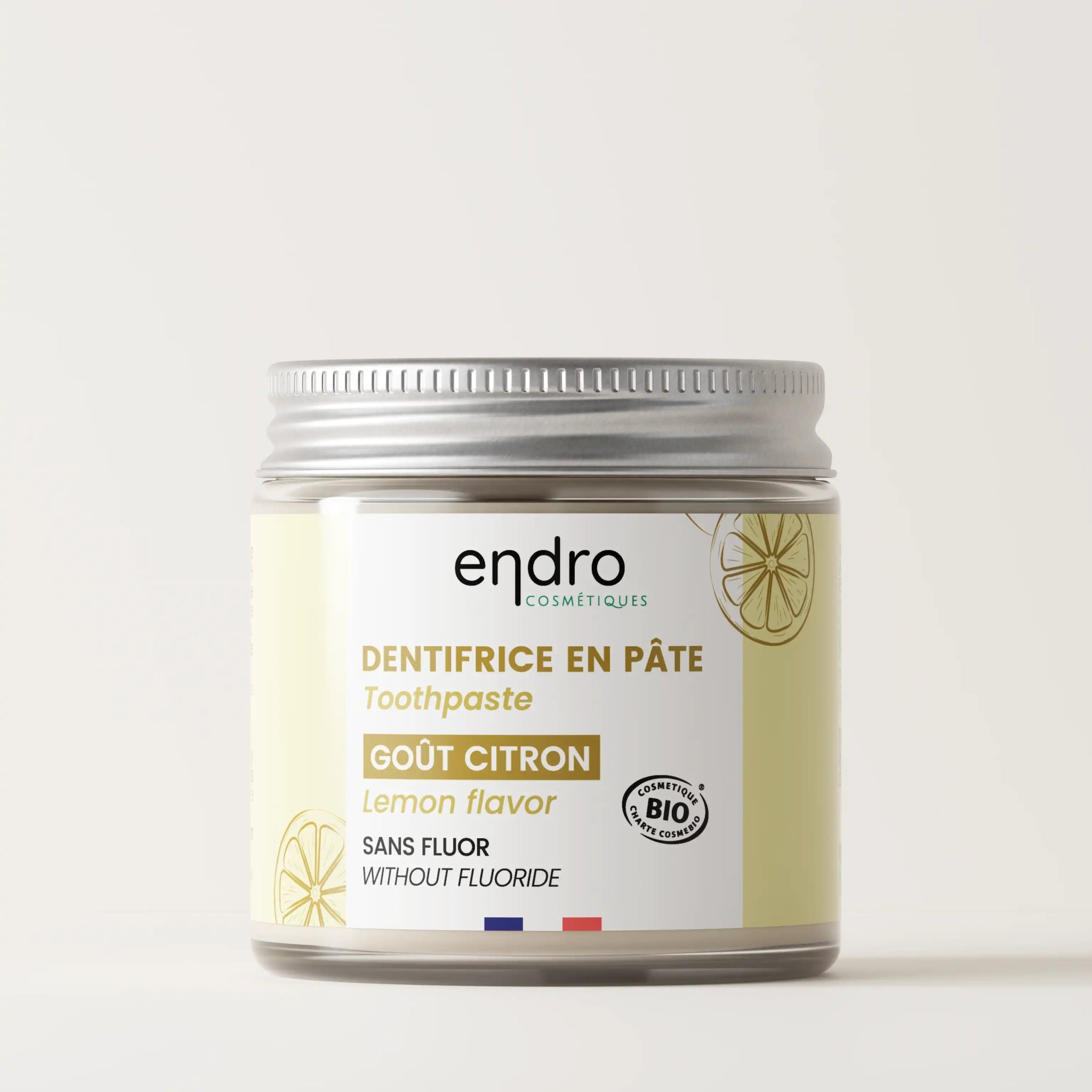 Dentifrice Citron en pâte - Endro Cosmetiques