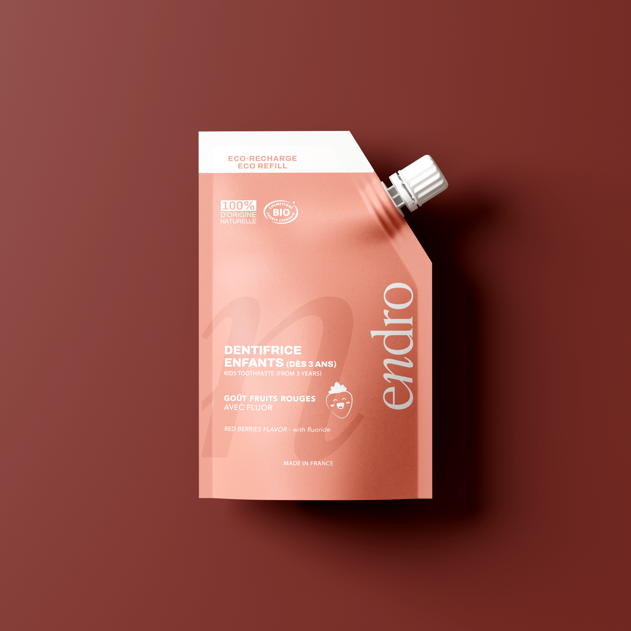 Eco - recharge Dentifrice Enfants - Endro Cosmetiques