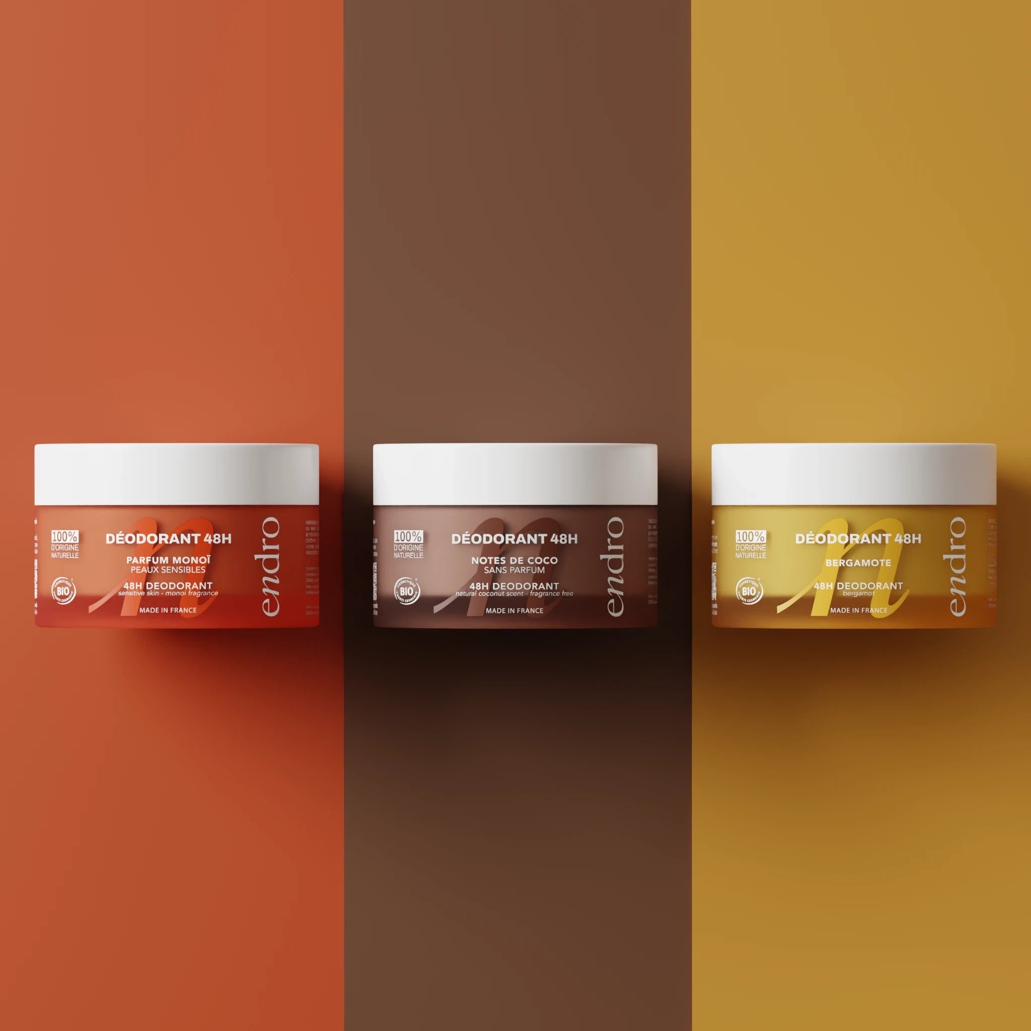 Pack Bestsellers Déodorants - Endro Cosmetiques