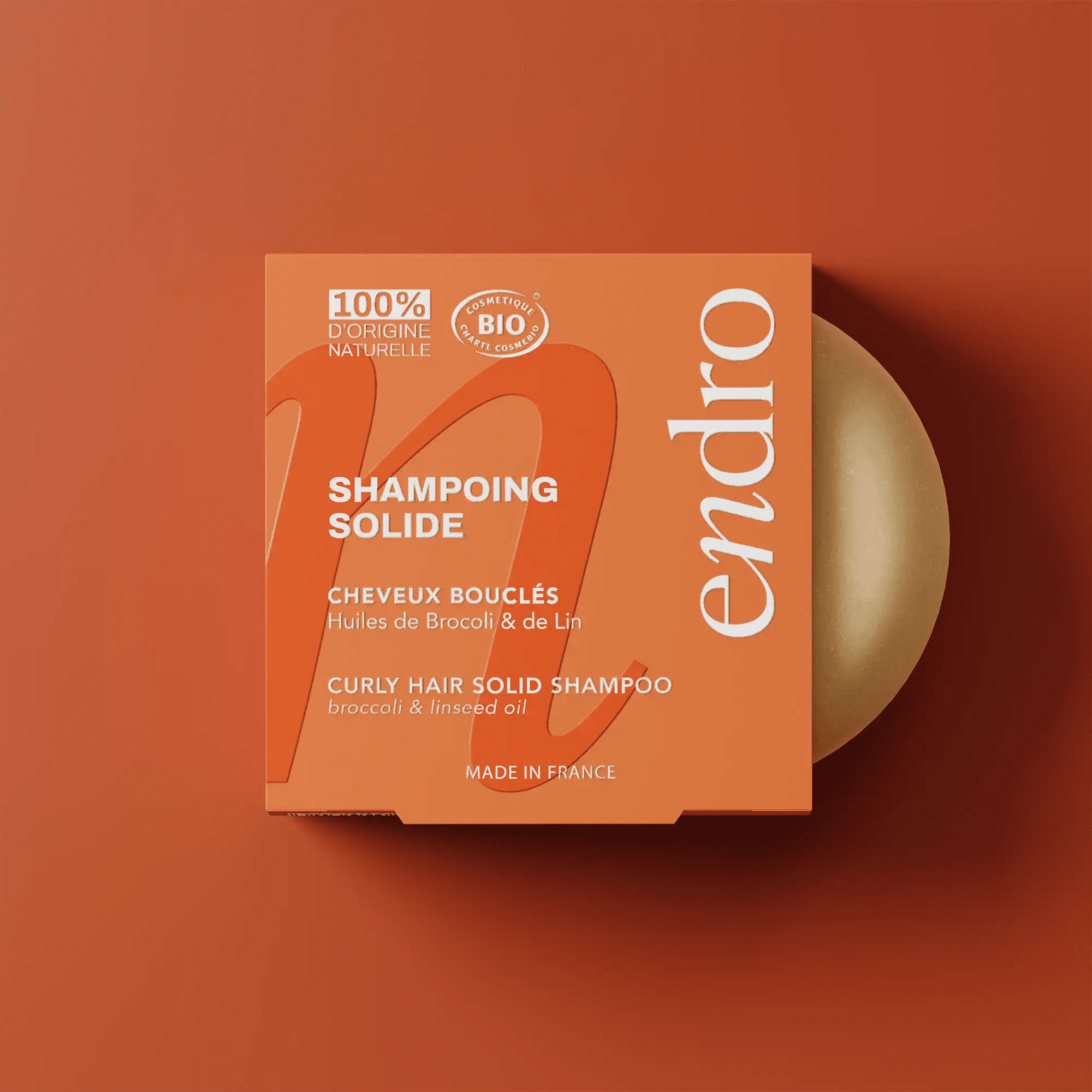 Shampoing Solide - Cheveux Bouclés - Endro Cosmetiques